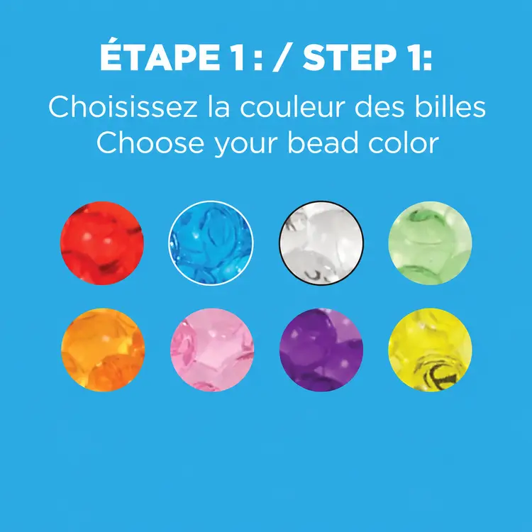 Grand sac chaud-froid Aqua Pearls en forme de cœur avec impression multicolore #3