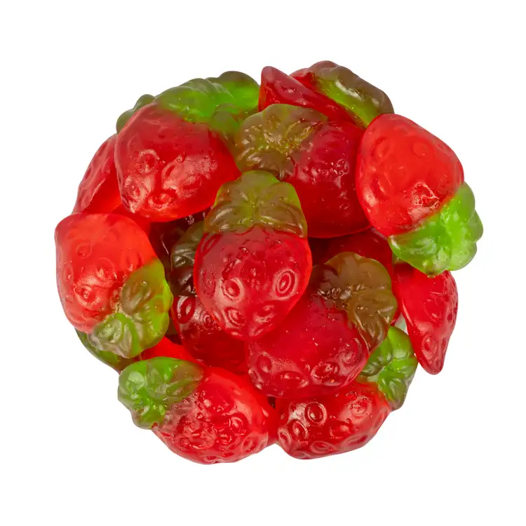 Large DigiBag with Gummy Strawberries 4 oz #2