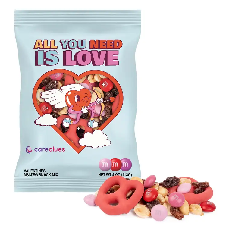 Grand sachet DigiBag de mélange M&M’s de la Saint-Valentin 4 oz