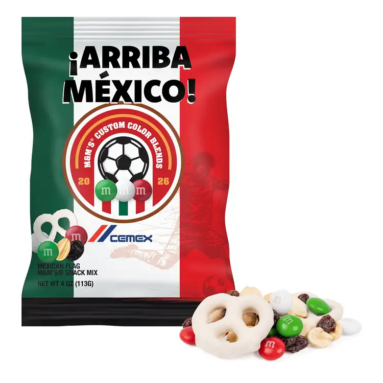 Grand sachet DigiBag de mélange M&M’s de soccer 4 oz - Soccer #2