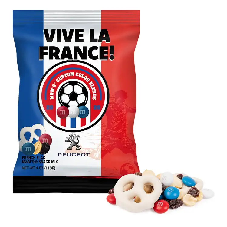 Grand sachet DigiBag de mélange M&M’s de soccer 4 oz - Soccer #4