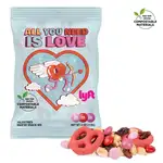 Grand sachet ECO-DigiBag compostable de mélange M&M’s de la Saint-Valentin 4 oz
