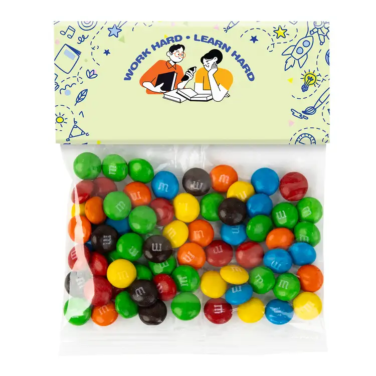 Large Header Bag with M&M’s 2 oz #2