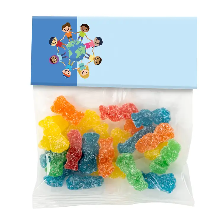 Grand sachet à carton supérieur de bonbons Sour Kids 2 oz #2