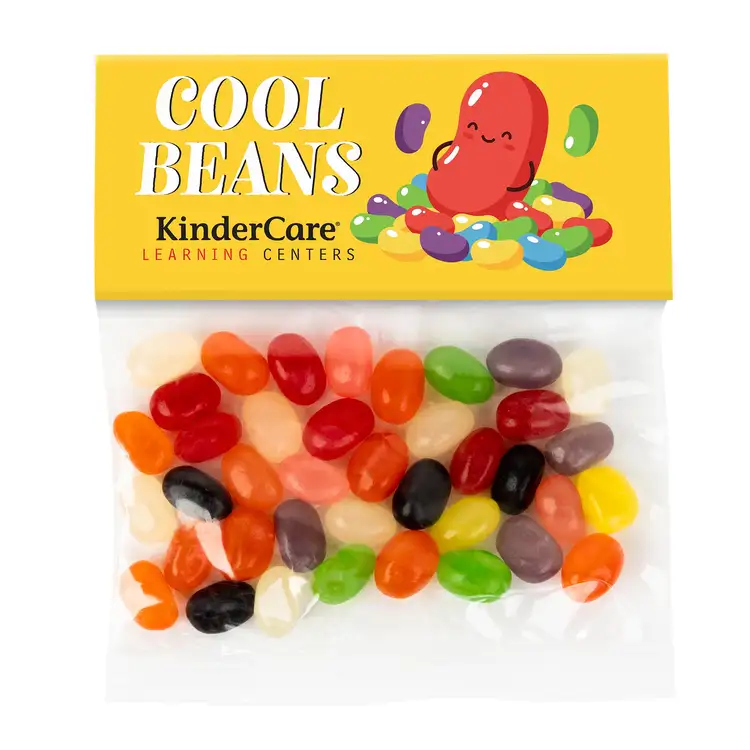 Large Header Bag with Jelly Beans 2 oz