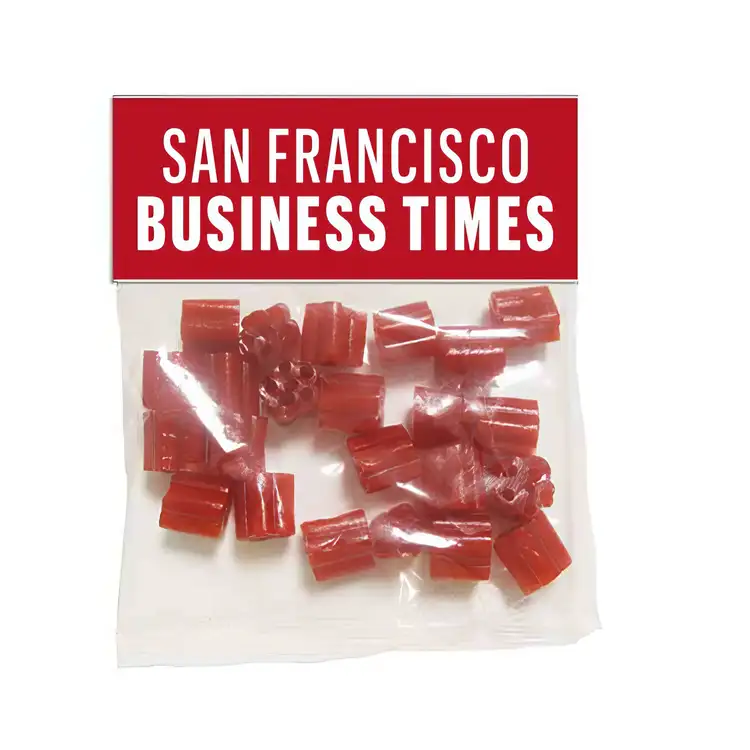 Large Header Bag with Licorice Twists 2 oz