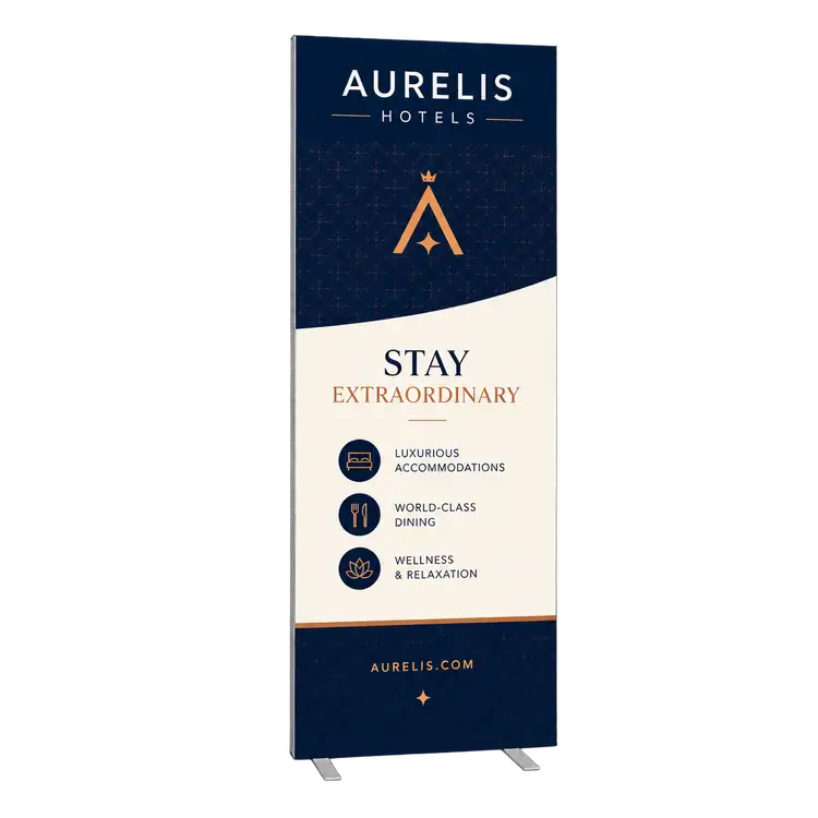 Large SEG Banner Kit with Blockout Fabric