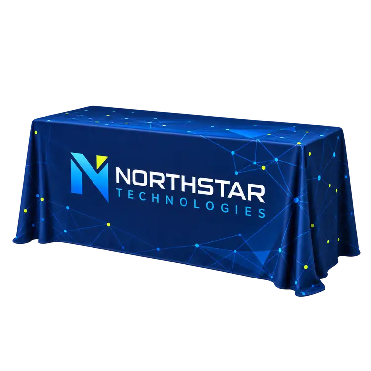 Large Closed Back Drape Tablecloth
