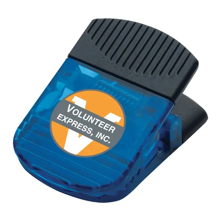 Jumbo magnetic memo clip with rubberized grip #2