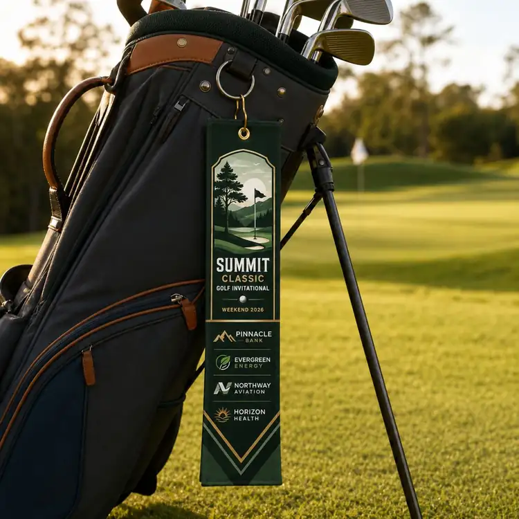 Large Trifold Dri-Lite Golf Towel #2