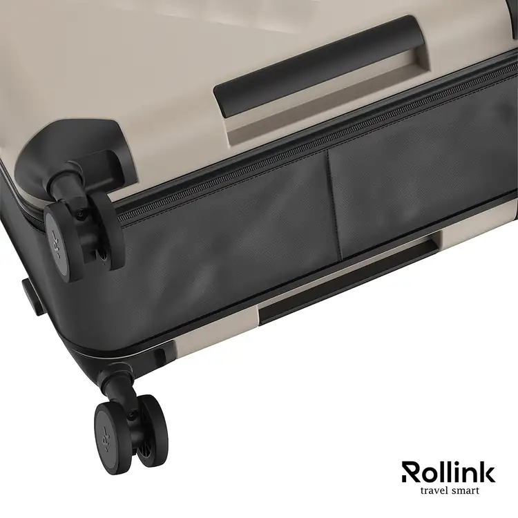 Rollink Flex 360 Large Foldable Four-Wheel Checked Suitcase #8