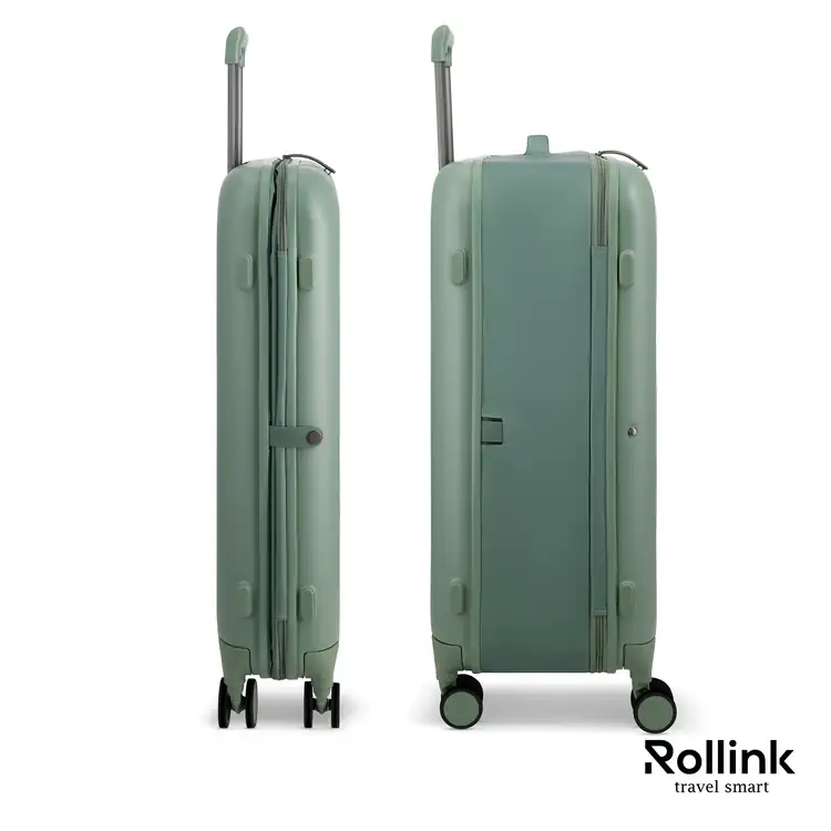 Rollink Mono 29 inch Large Foldable Checked Suitcase #4