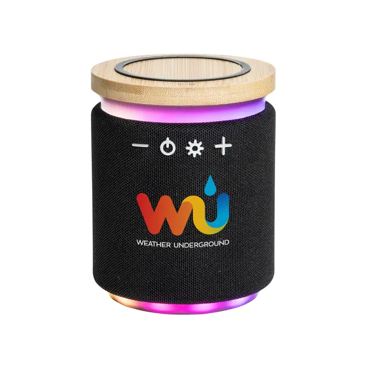 Amitola Colour-Changing LED Speaker with Wireless Charger #2