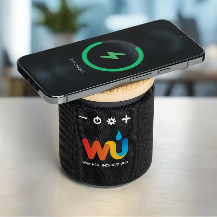 Amitola Colour-Changing LED Speaker with Wireless Charger #6