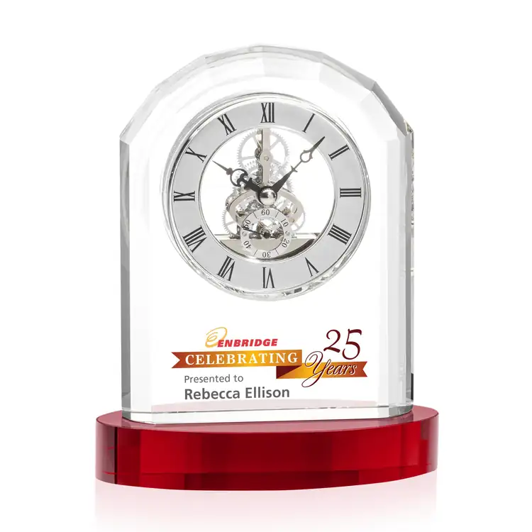 Birkdale Multicolor Clock on Base #10