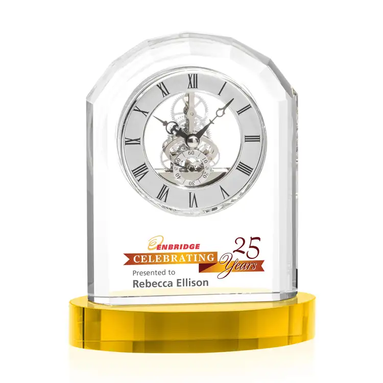 Birkdale Multicolor Clock on Base #7