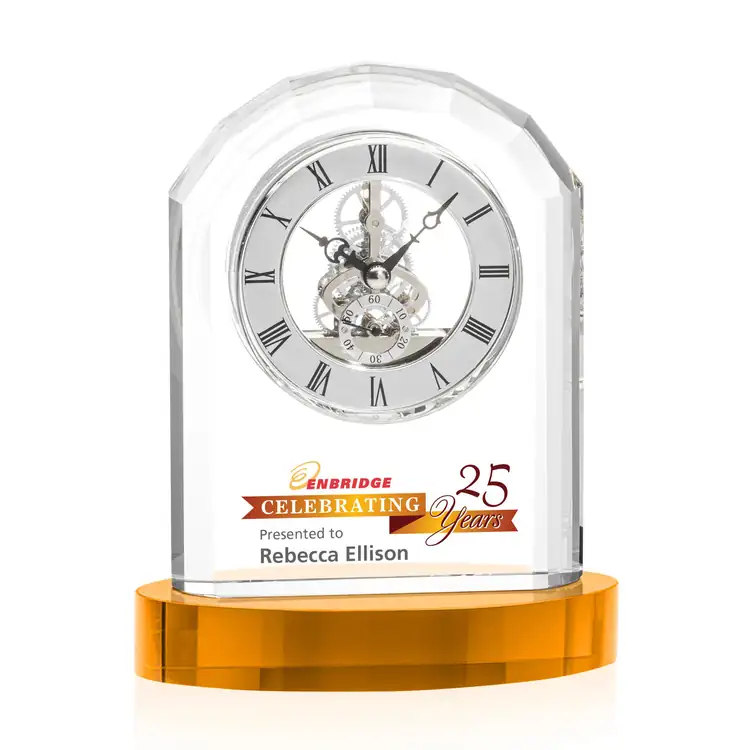 Birkdale Multicolor Clock on Base #9