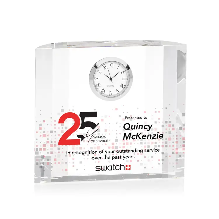 Fairmont Multicolor Clock
