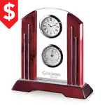 Horloge Regency à deux cadrans