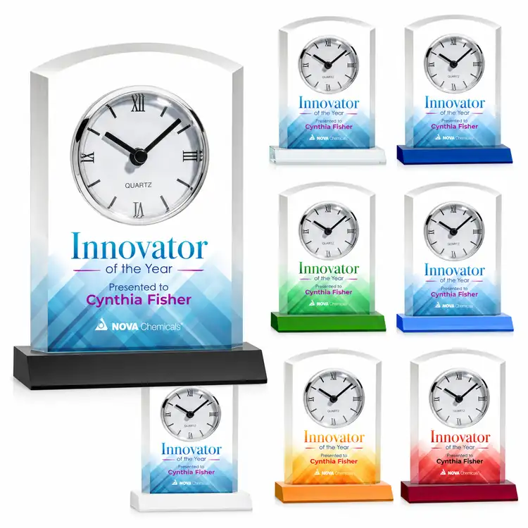 Horloge Sheffield Multicolore