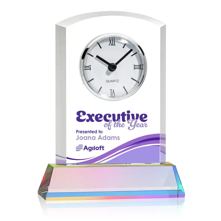 Sheffield Multicolor Clock on Newhaven Base #2