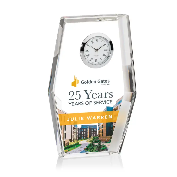 Susana Multicolor Clock 5-3/4"
