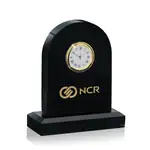 Horloge arquée en marbre 5"