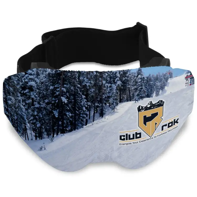 Housse personnalisée pour lunettes de ski #2