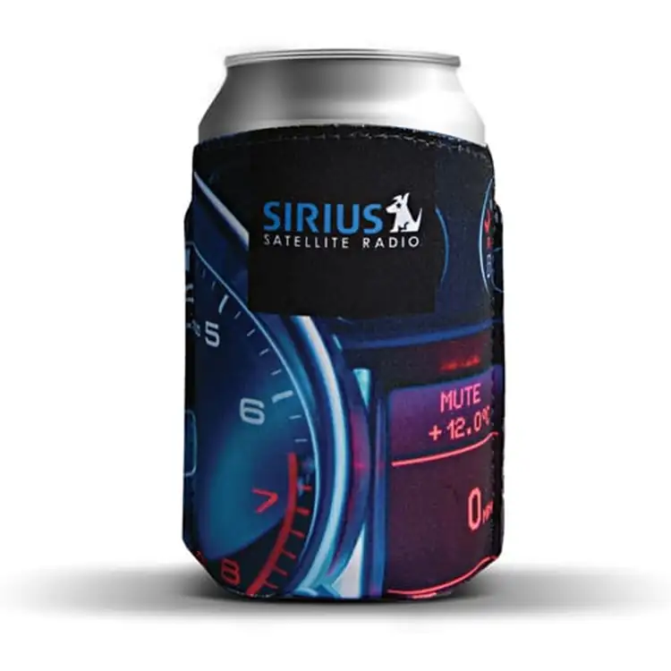 Isolant à canette en Poly Rubber sublimé #3