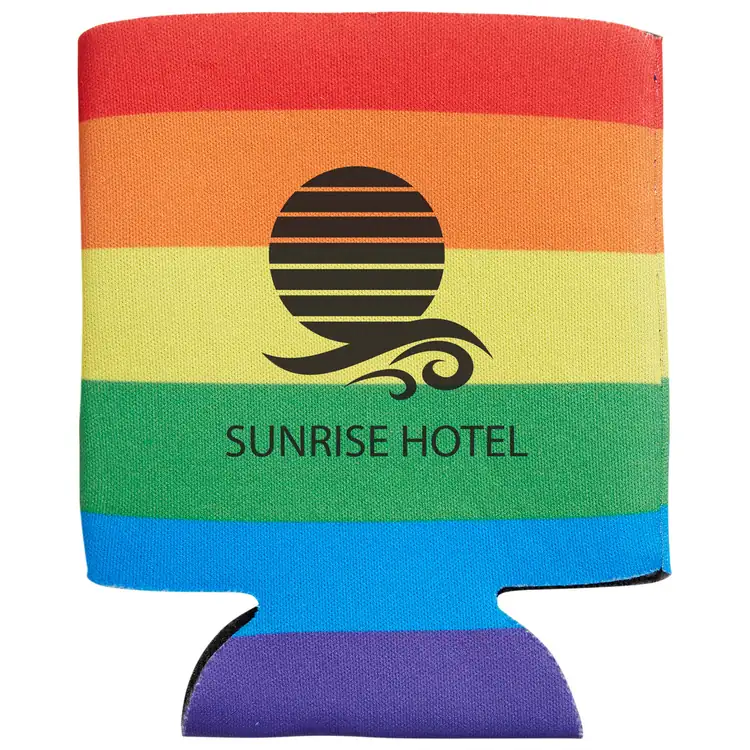 Rainbow Pride Folding Can Insulator #3