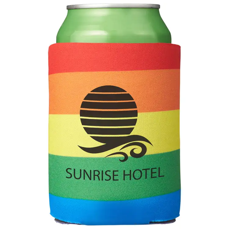 Rainbow Pride Folding Can Insulator