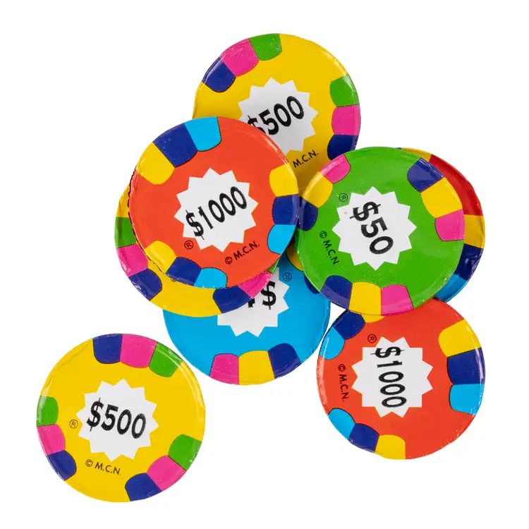 Jetons de poker en chocolat au lait #2