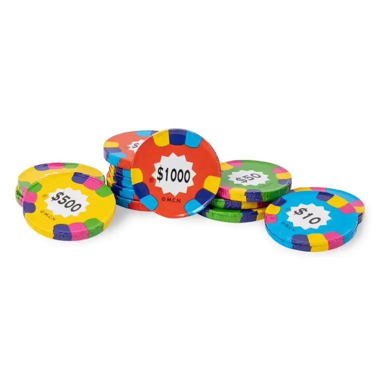 Jetons de poker en chocolat au lait #3