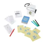 Jeu de bingo On-the-Go en étui réutilisable