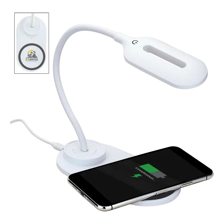 LED Desk Lamp with Wireless Charger #4