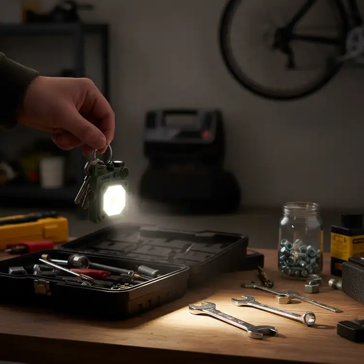 Lampe de camping rechargeable multifonction #3