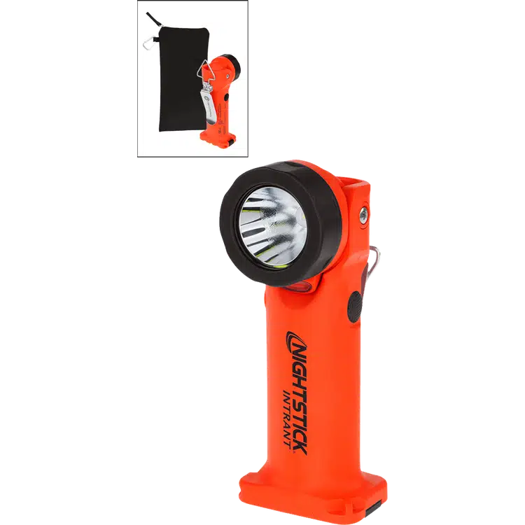 Nightstick Intrinsically Safe Pivoting Dual-Light Flashlight