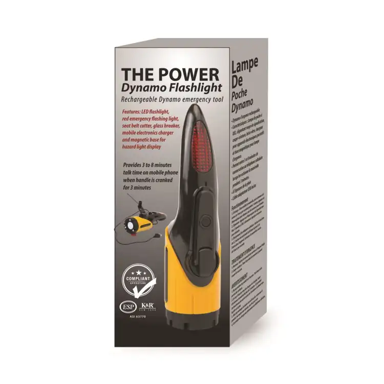 Power Dynamo Emergency Flashlight #2