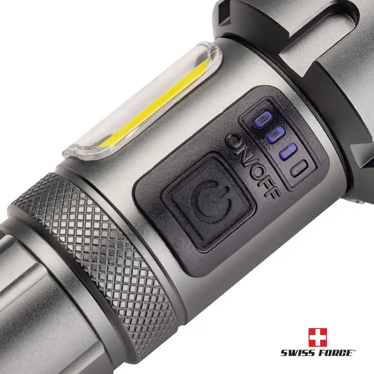 Lampe de poche rechargeable Rimac en aluminium de Swiss Force #2