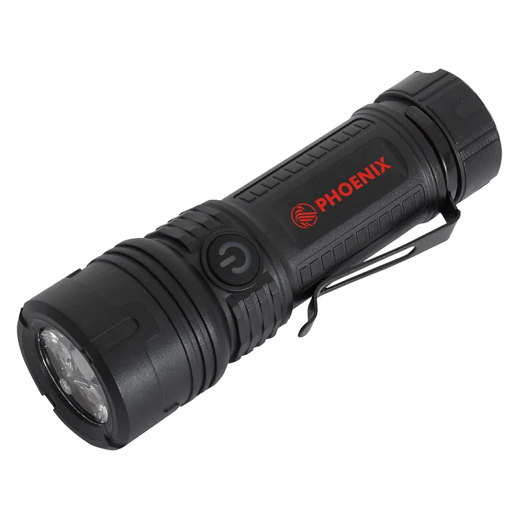 Lampe de poche rechargeable à DEL Best Buddy Tools avec pince #12