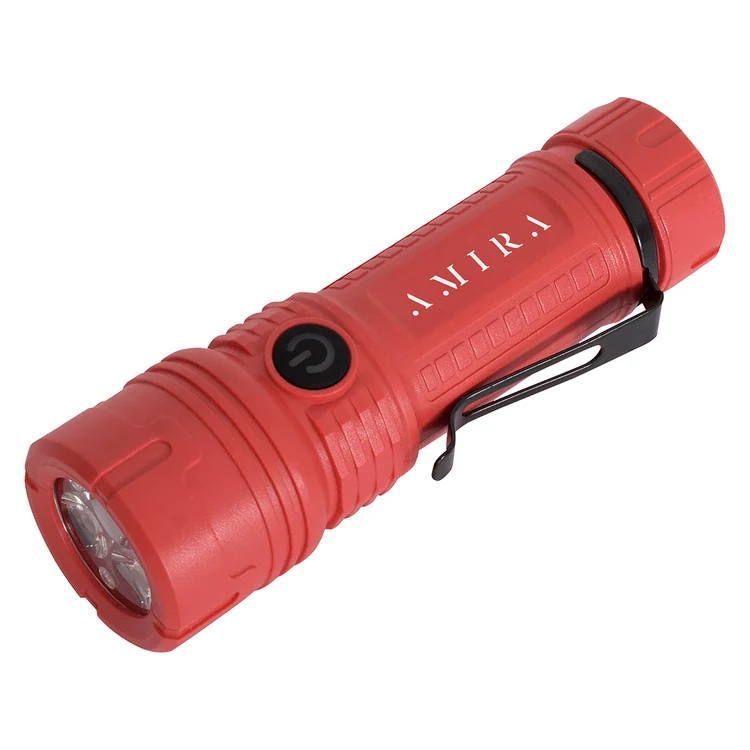 Lampe de poche rechargeable à DEL Best Buddy Tools avec pince #14