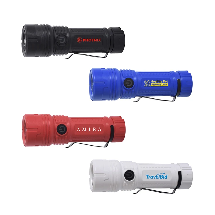 Lampe de poche rechargeable à DEL Best Buddy Tools avec pince #7