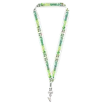 Zevi Recycled Polyester Lanyard with Swivel Bulldog Clip