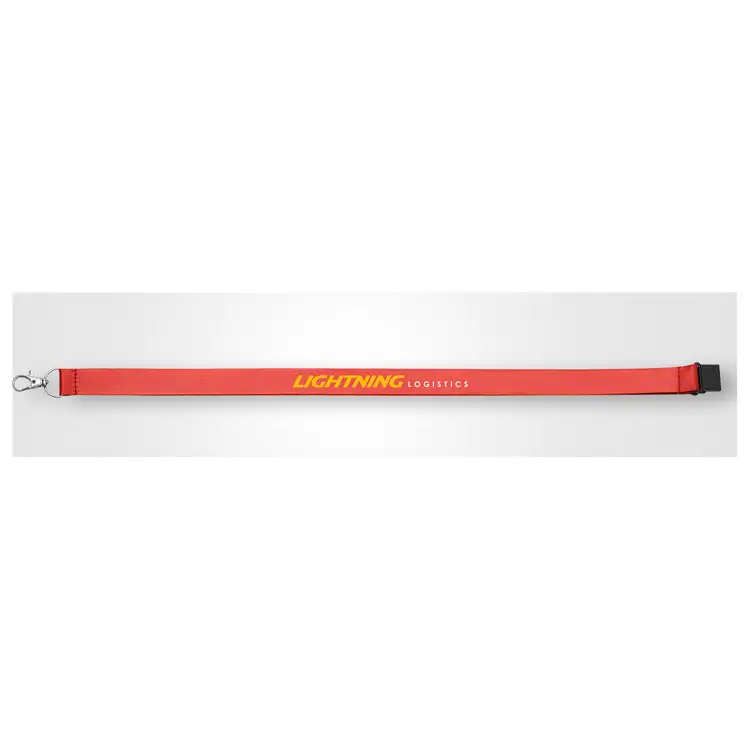 Elix Recycled Polyester Breakaway Lanyard with Snap Hook #12