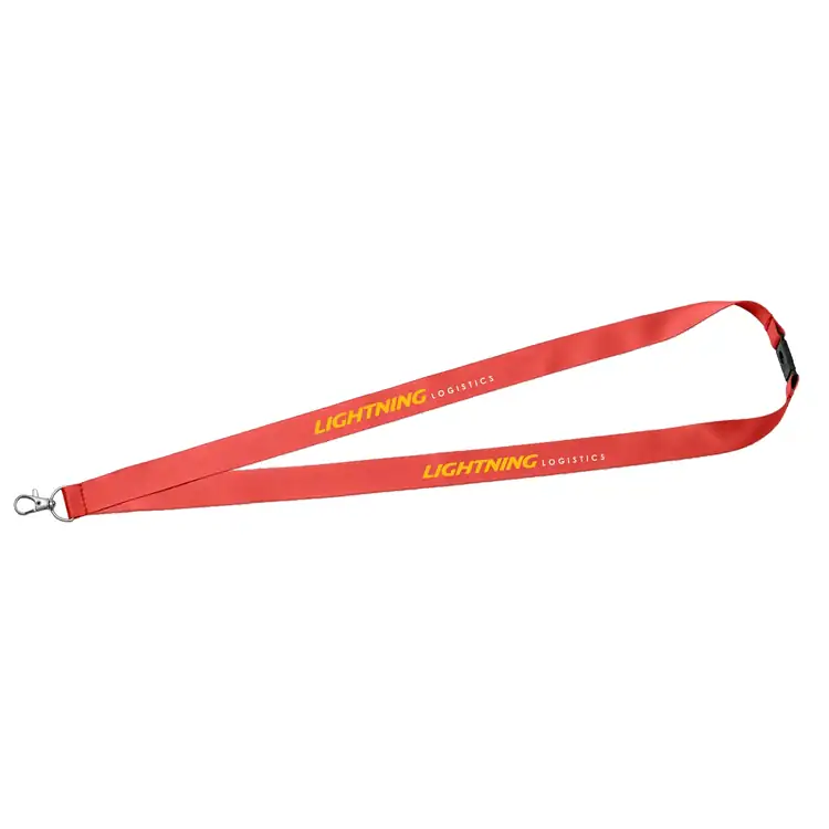 Elix Recycled Polyester Breakaway Lanyard with Snap Hook #13