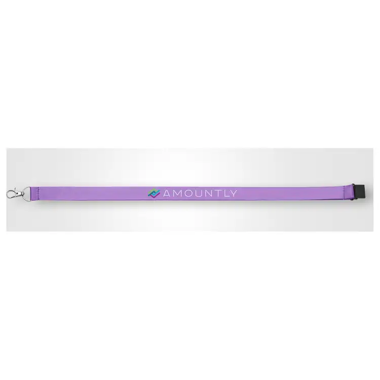 Elix Recycled Polyester Breakaway Lanyard with Snap Hook #14