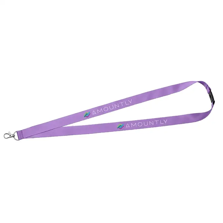 Elix Recycled Polyester Breakaway Lanyard with Snap Hook #15