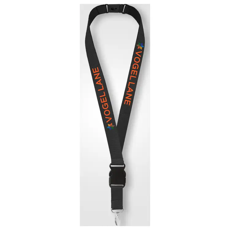 Jex Recycled Polyester Breakaway Buckle Lanyard #3