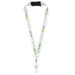 Orris Recycled Polyester Breakaway Lanyard with J Hook