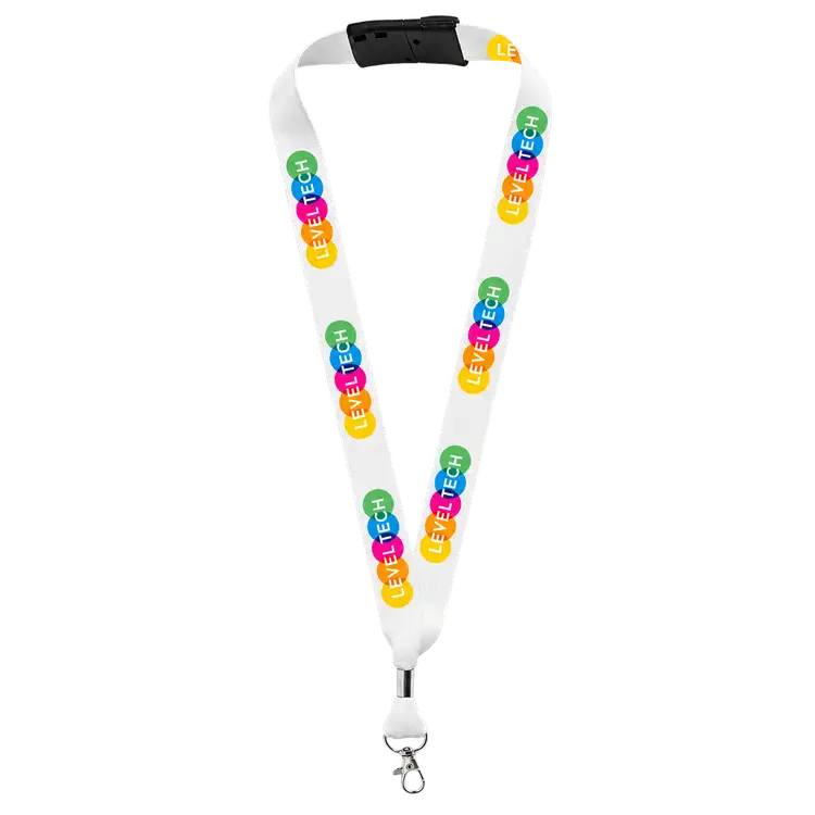 Vexel Recycled Polyester Breakaway Lanyard with Trigger Hook